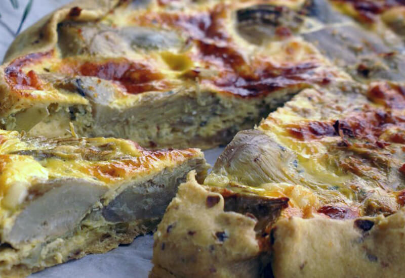 torta salata all'olio