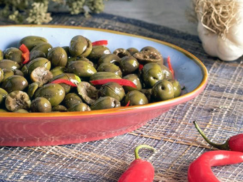 olive schiacciate