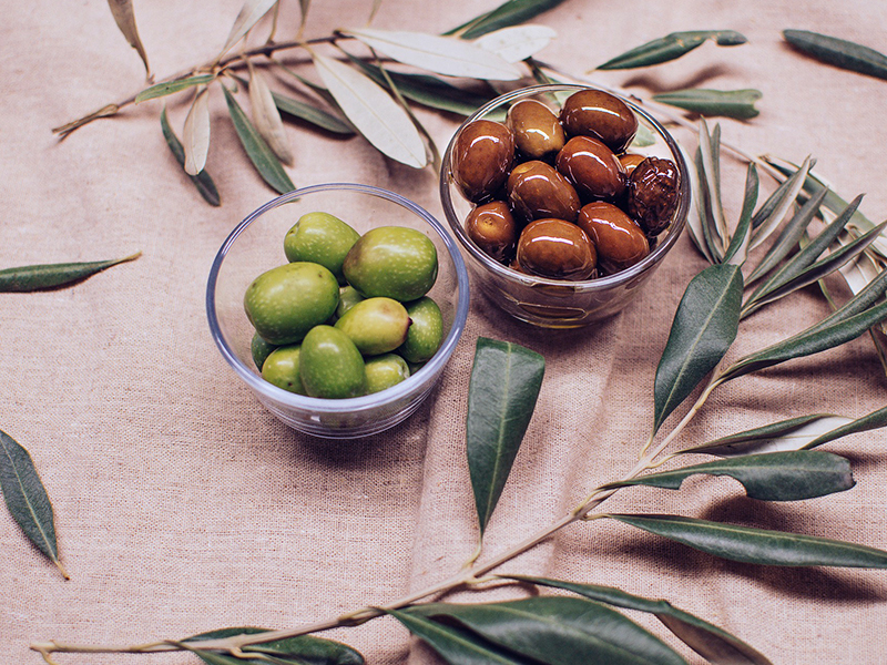 olive sott'olio e sottosale