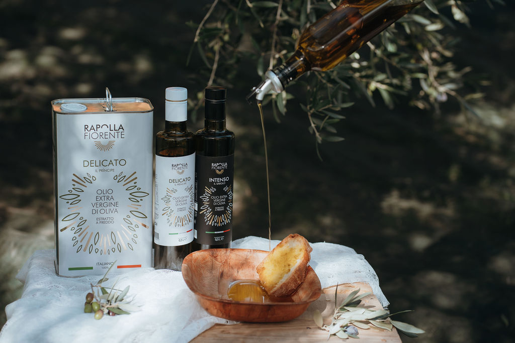 Olio della Basilicata prodotto da Rapolla Fiorente